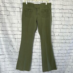 ⭐️ Polo Ralph Lauren army green utility khakis pants button flap pockets 8